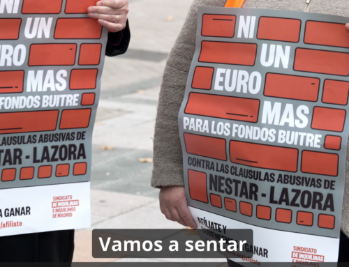 Demandamos al Fondo Buitre Nestar-Azora, el tercer mayor casero de España