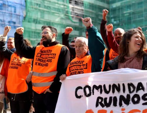 Las inquilinas de Nestar-Azora llevan ya meses reduciendo su alquiler un 30% gracias a la huelga de alquileres